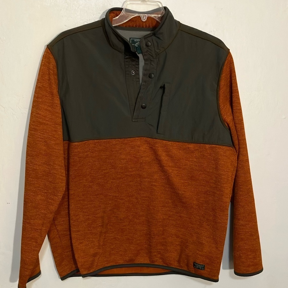 G.H. Bass xL men’s pullover Henley shacket